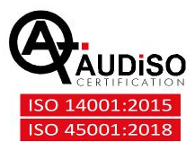 AUDISO ISO 14001:2015 ISO 45001:2018