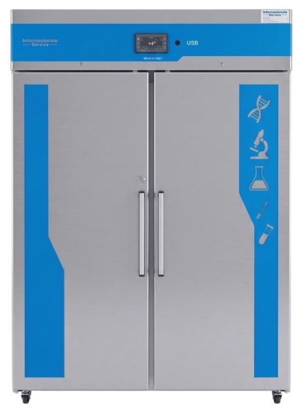 Congelatore Biologico 1400 Doppia porta cieca - modello FreezerGF1400PC